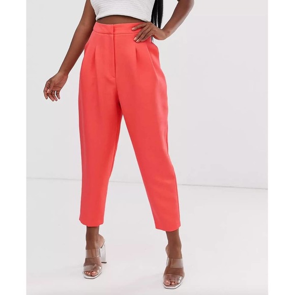 ASOS Pants & Jumpsuits Asos Design Size 4 Twill Tapered Leg Suit